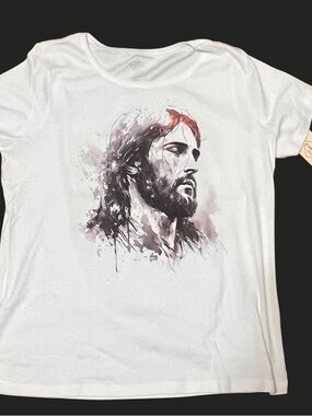 Christ religious graphic t-shirt. Unisex S M L XL Made to order new
